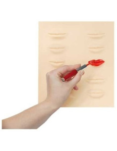 Makeup træningsmåtte, læber...