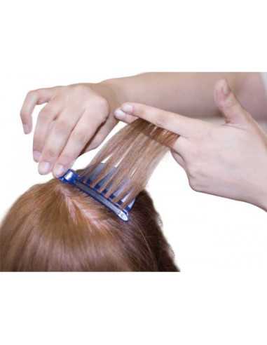 Klips til hårextensions, 5 børstehår,...