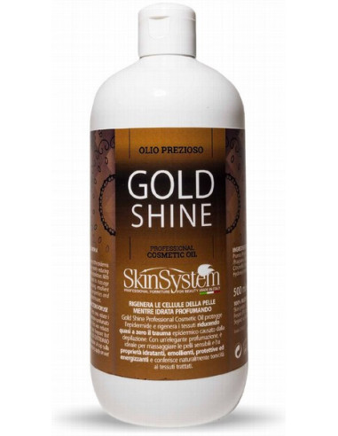 SkinSystem GOLD SHINE Kropsolie efter...