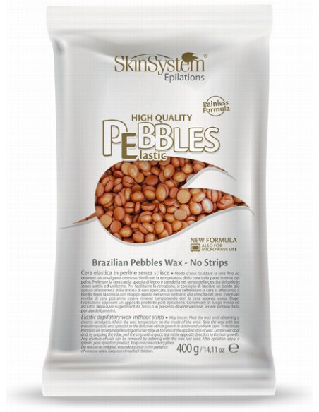 SkinSystem PEBBLES Hard-Hot Wax Bronze Creme 400g