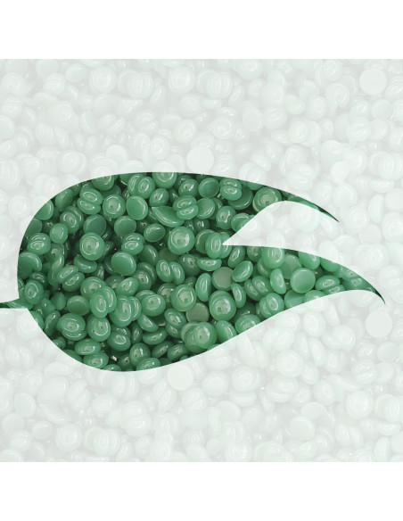 SkinSystem PEBBLES Hård-Hot Voks Klorofyl Creme 400g