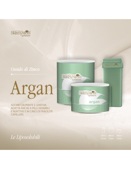 SkinSystem OSSIDO DI ZINCO Voks Zinkdioxid (Arganolie) 400ml