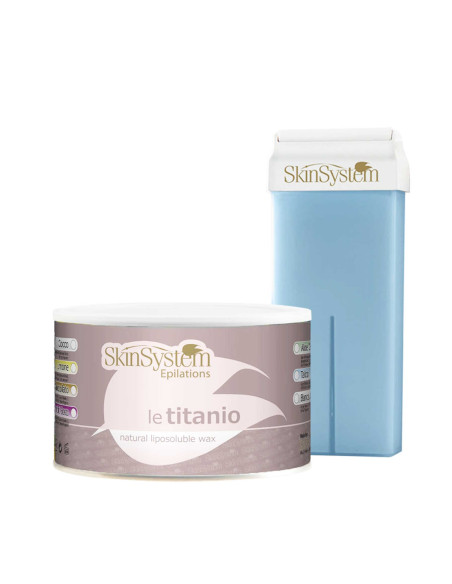 SkinSystem LE TITANO Voks Titandioxid, patron (Talkum) 100ml