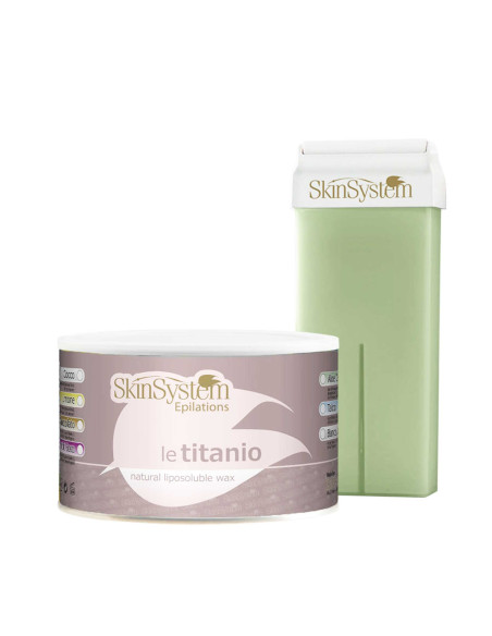 SkinSystem LE TITANO Voks Titaniumdioxid (Aloe Vera) 400ml