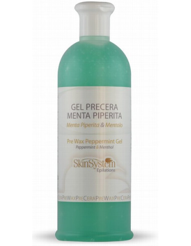 SkinSystem Želeja pirms epilācijas, ādas sagatavei-dezinficējošs piparmētra/mentols 500ml