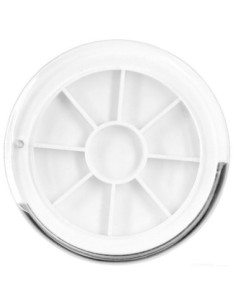 Negledesignæske, 8 rum, cirkel