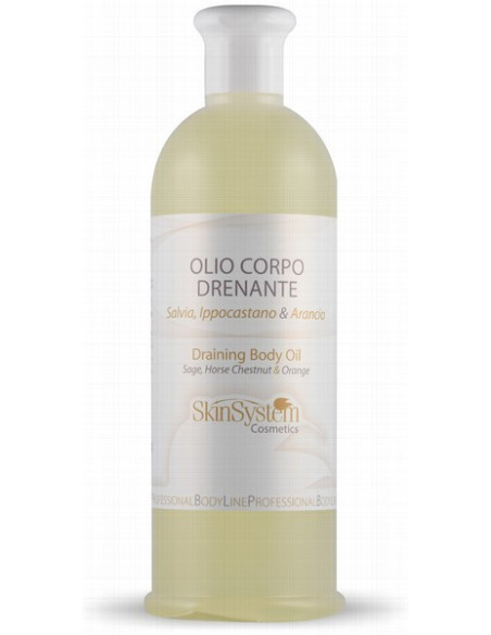 SkinSystem Kropsolie til massage og dræningsprocedurer 500 ml