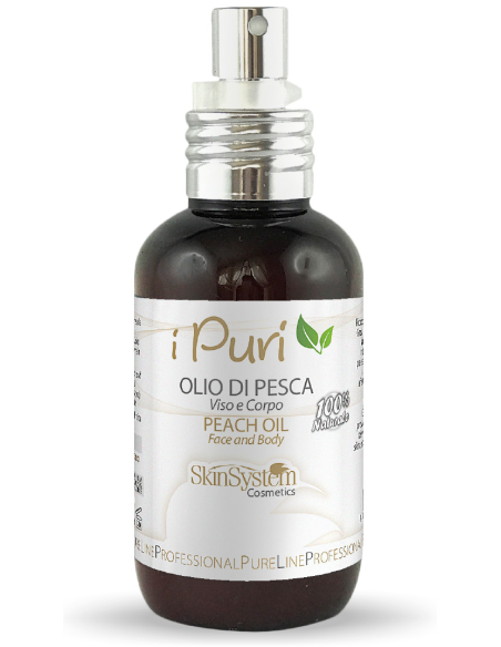SkinSystem i PURI Olie til ansigt og krop (ferskensten) 100ml