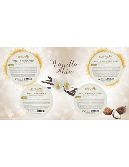 SkinSystem VANILLA SKIN Bodyscrub-Smør (100% Sheasmør) 200ml