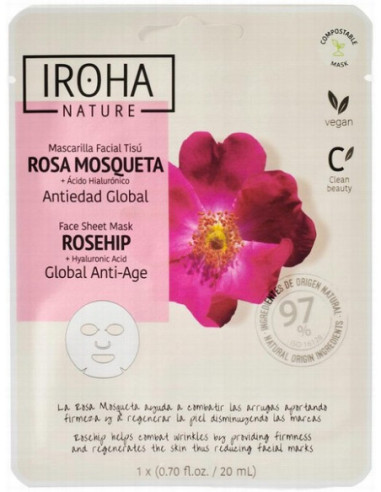 IROHA NATURE Anti-age ansigtsmaske...