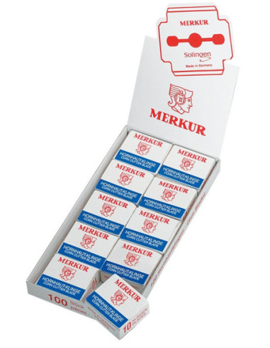 Barberblade ''MERKUR'', 10 x 10 stk....