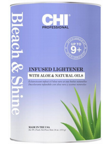 CHI BLEACH & SHINE Lightener balinošs pulveris 450gr