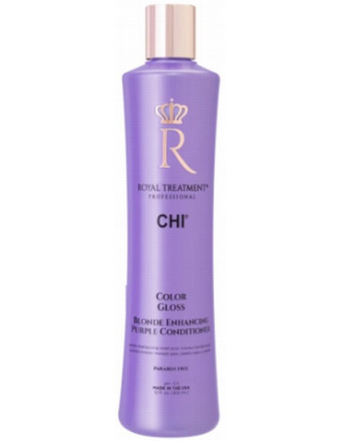 Royal Treatment COLOR GLOSS Blonde Enhancing Purple Conditioner 355ml