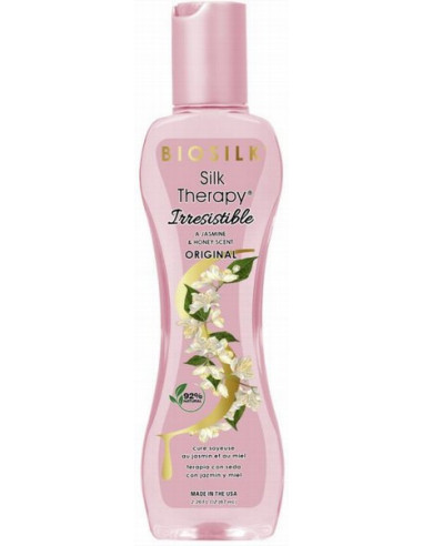 BIOSILK IRRESISTIBLE hair silk with jasmine and honey extracts 67ml