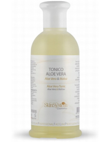 SkinSystem Toniks sejai attīrošs, alveja, malva, jutīgai/taukainai ādai 250ml