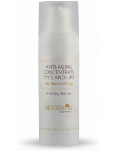 SkinSystem Pretgrumbu Serums acīm un lūpām ar goji ogām 30ml