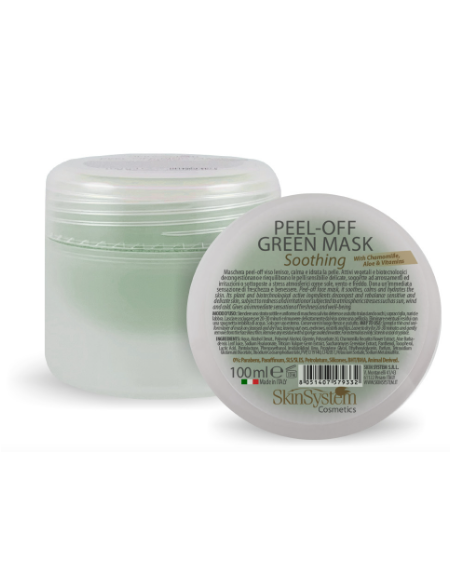SkinSystem Peel-Off ansigtsmaske (grøn) 100ml