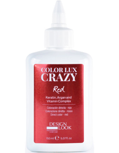 COLOR LUX CRAZY Hårfarve Rød 150ml