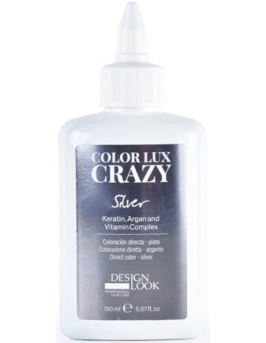 COLOR LUX CRAZY Hårfarve Sølv 150ml