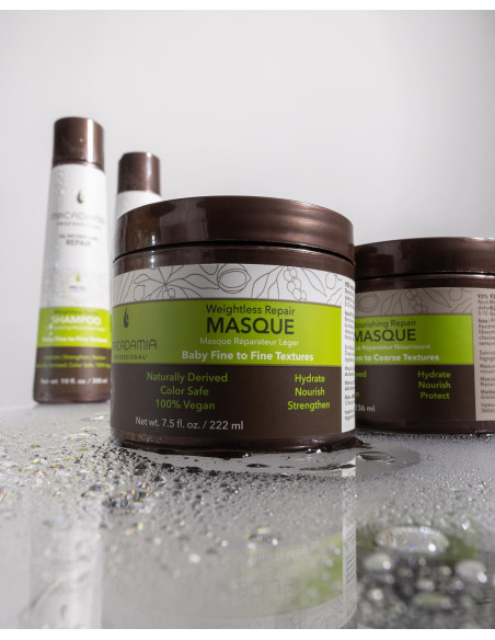 MACADAMIA Vægtløs Reparerende Maske 222ml