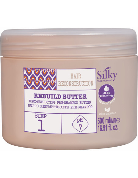 SILKY REBUILD Hårsmør, Dybt nærende Trin 1 500ml