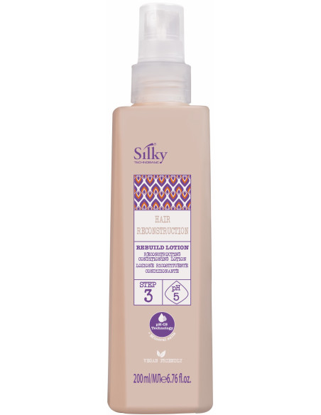SILKY REBUILD Næringsfikserende lotion, sur pH Solis3 200ml