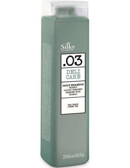 SILKY DELI CARE Shampoo til daglig brug, skånsom effekt, UV-beskyttelse 250 ml