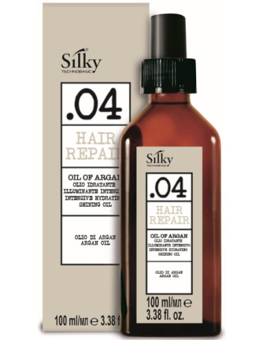 SILKY REPAIR Arganolie til skinnende...