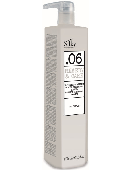 SILKY REMEDY CARE 06 X-Trim Anti-skælshampoo med mikrogranulat 1000ml