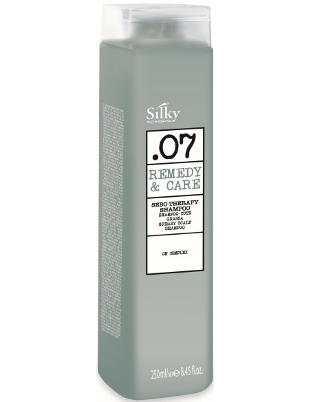 SILKY REMEDY CARE 07 Sebo Shampoo til naturlig hudbalance, talgregulerende 250 ml