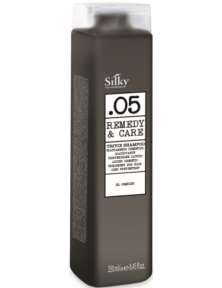 SILKY REMEDY CARE 05 Trivix Shampoo renser skånsomt og forhindrer hårtab i agarstadiet 1000 ml