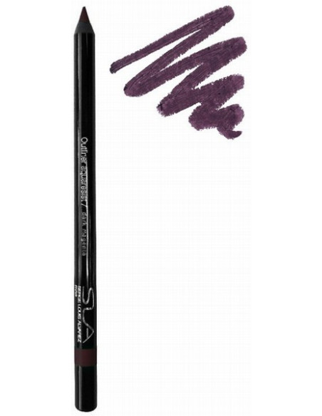 SLA PARIS Outliner Aquaresist vandfast øjenblyant - Mørk magenta eyeliner, vandfast