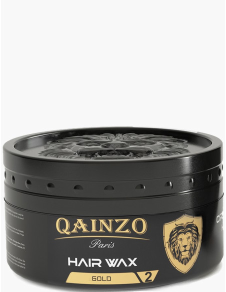 QAINZO Gold Hårvoks, stærkt hold - glans nr. 2 150 ml