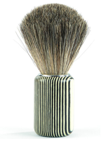 BARBURYS Grå bambus barberkost, 1 stk.