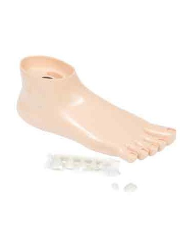 Fod til pedicure med kunstige negle