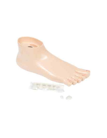 Fod til pedicure med kunstige negle