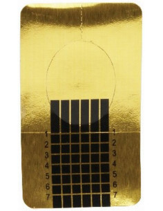 Negleform, firkantet, 50 stk.