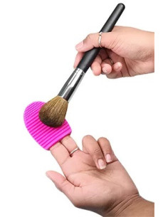 Makeupbørsterens, ujævne...