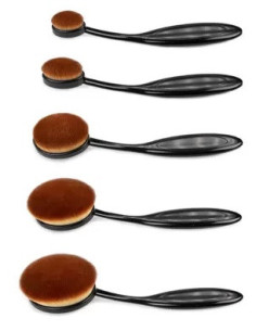 Makeupbørstesæt, syntetiske...