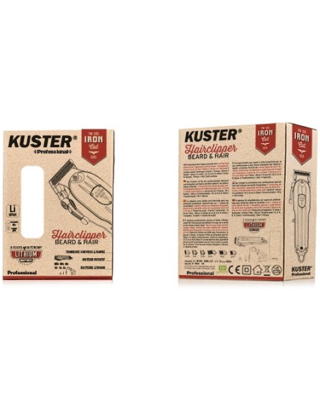 KUSTER Hårklipper IRON-CUT PW555 Sølv