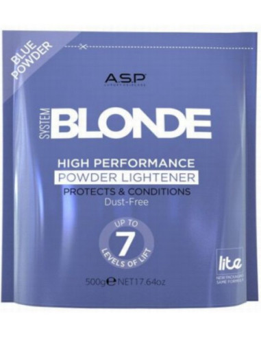 SYSTEM BLONDE Højtydende Pulver Blå...