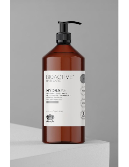 BIOACTIVE HYDRA Shampoo til meget dehydreret hår, skånsomt rensende, fugtgivende 1000 ml