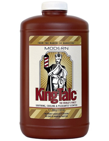 KING TALC Talkum (MODERNE duft) 200g