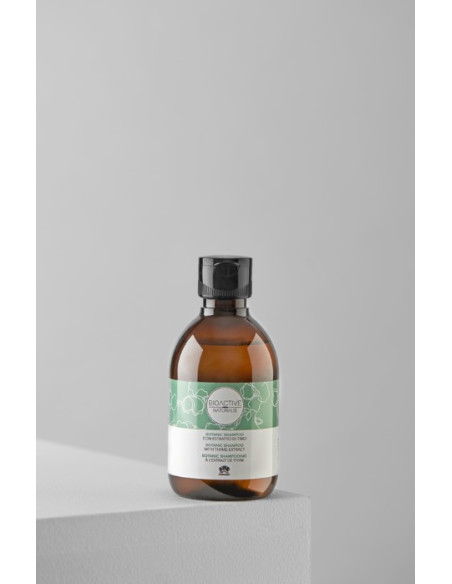 BIOACTIVE NATURALIS Shampoo, med timian og olivenekstrakt, til farvet hår 230 ml