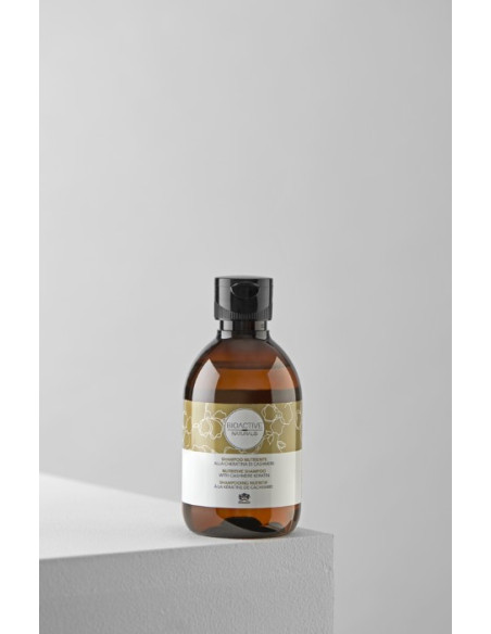 BIOACTIVE NATURALIS Shampoo til glansfuldt hår, nærende, med kashmir keratin 230 ml