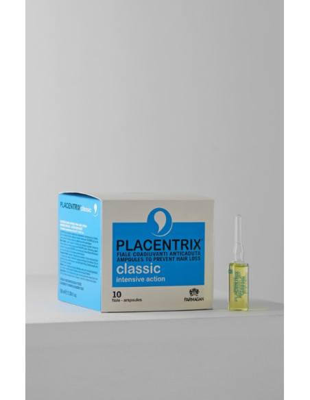 PLACENTRIX CLASSIC lotion mod hårtab, intensiv effekt 10x10ml
