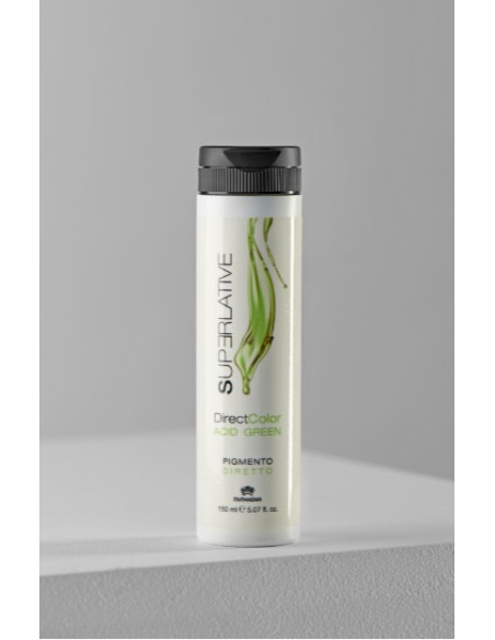 SUPERLATIVE DIRECT Pigmentgel til hårfarvning Acid Green 150ml