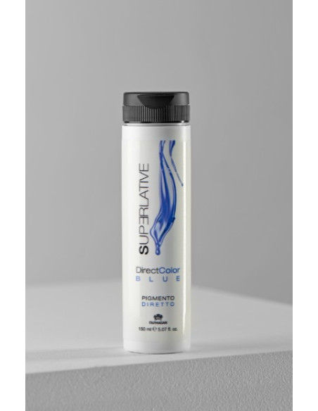 SUPERLATIVE DIRECT Pigmentgel til hårfarvning Blå 150ml