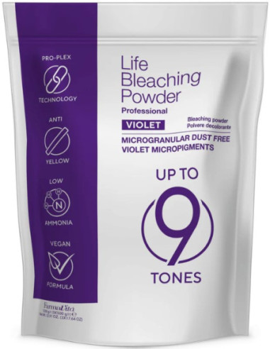 LIFE Blegepulver Violet 500gr