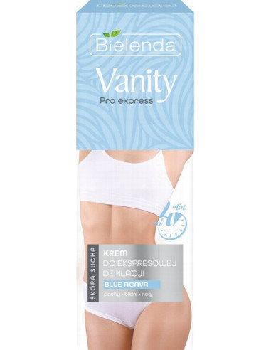 VANITY Pro hårfjerningscreme BLÅ...